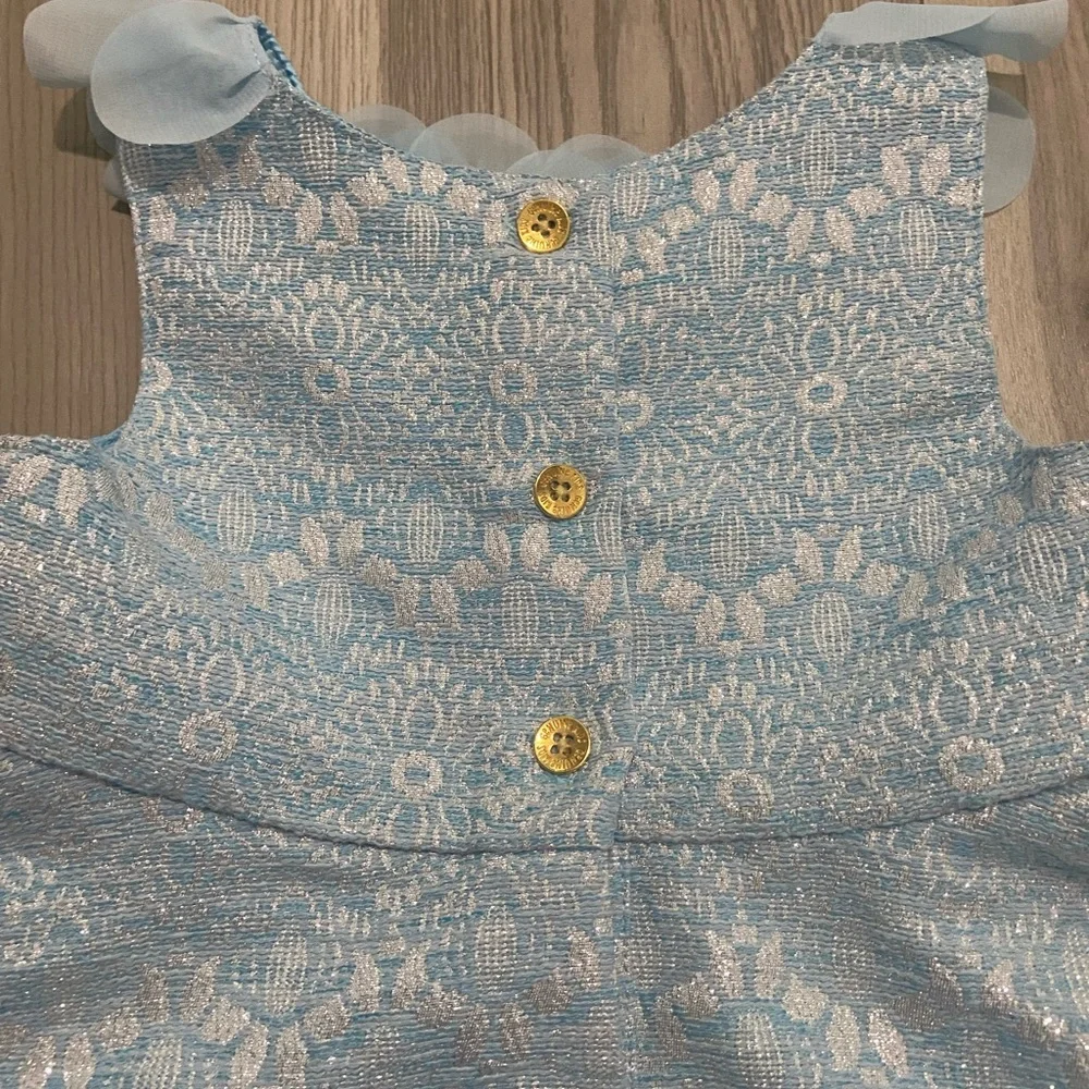 Girls 2T Blue Fancy Dress